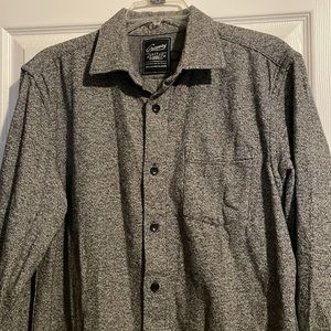 Grayers mens 100% cotton flannel button down shirt size medium